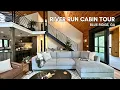 Modern Riverfront Cabin Tour - River Run