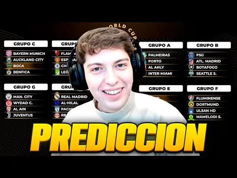 Video Thumbnail: MI PREDICCION PARA EL MUNDIAL DE CLUBES 2025 - CAMPEON, REVELACION Y DECEPCION.