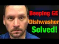 How to fix the GE beeping dishwasher issue