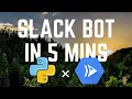 Slack Bot in 5 Minutes Python Bolt SDK