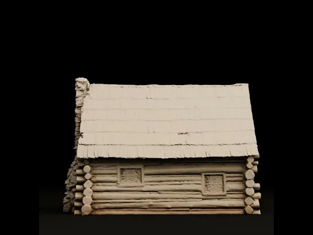 Yosemite Historic Mountaineers Cabin (HO Scale STL) video thumbnail
