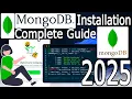 How to install MongoDB on Windows 2025 Update MongoDB Compass MongoDB Shell No SQL