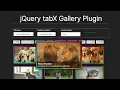 tabX A Simple jQuery Plugin for Filterable Photo Galleries