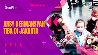 Arsy Hermansyah Pulang Ke Indonesia, Sambutannya Luar Biasa