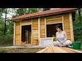 Incredible DIY Wooden House by a Genius Girl — Step by Step Full Build