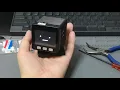 Stack-chan on my hand Basic gaze and blink behavior