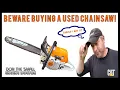 What To Look For When Buying A Used Chainsaw