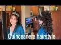 Quinceanera hairstyle hairstyle for a quinceanera