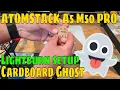 First Cut ATOMSTACK A5 M50 PRO Laser Engraving Machine with Lightburn