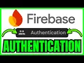 How To ENABLE AUTHENTICATION In Firebase QUICK EASY 2026