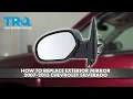 How to Replace Exterior Mirror 2007-2013 Chevrolet Silverado