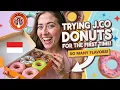 Download Lagu FIRST TIME Trying J.CO DONUTS in JAKARTA 🇮🇩 Indonesia has the BEST Donuts