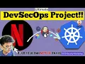 DevSecOps Pipeline Project Deploy Netflix Clone on Kubernetes