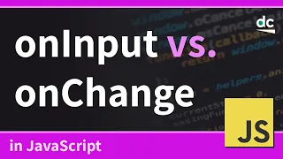 What s the Difference Between the Input and Change Event in JavaScript