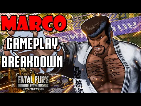 Download MP3 Marco Rodrigues has arrived to kick some Butt! - Fatal Fury CotW Gameplay Trailer Breakdown