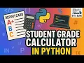 Student Grade Calculator in Python Build Grading System Python Mini Project for Beginners