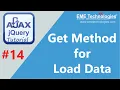 Jquery Ajax get Method for Load Data Core PHP