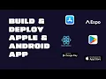 Build and Deploy Your First React Native Apps to Apple and Google Play Store Step by Step 2025