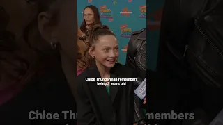 Chloe Thunderman remembers being 3 years old