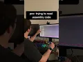 reading assembly code