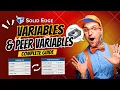 Solid Edge Hidden Feature Variable Peer Variable