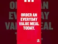 Everyday Value Meal