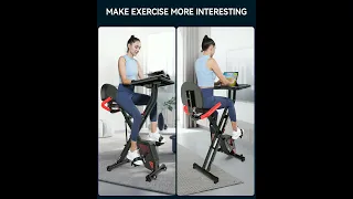 Pooboo Indoor Exercise Bike Stationary Cycling Bicycle Cardio Fitness Workout 