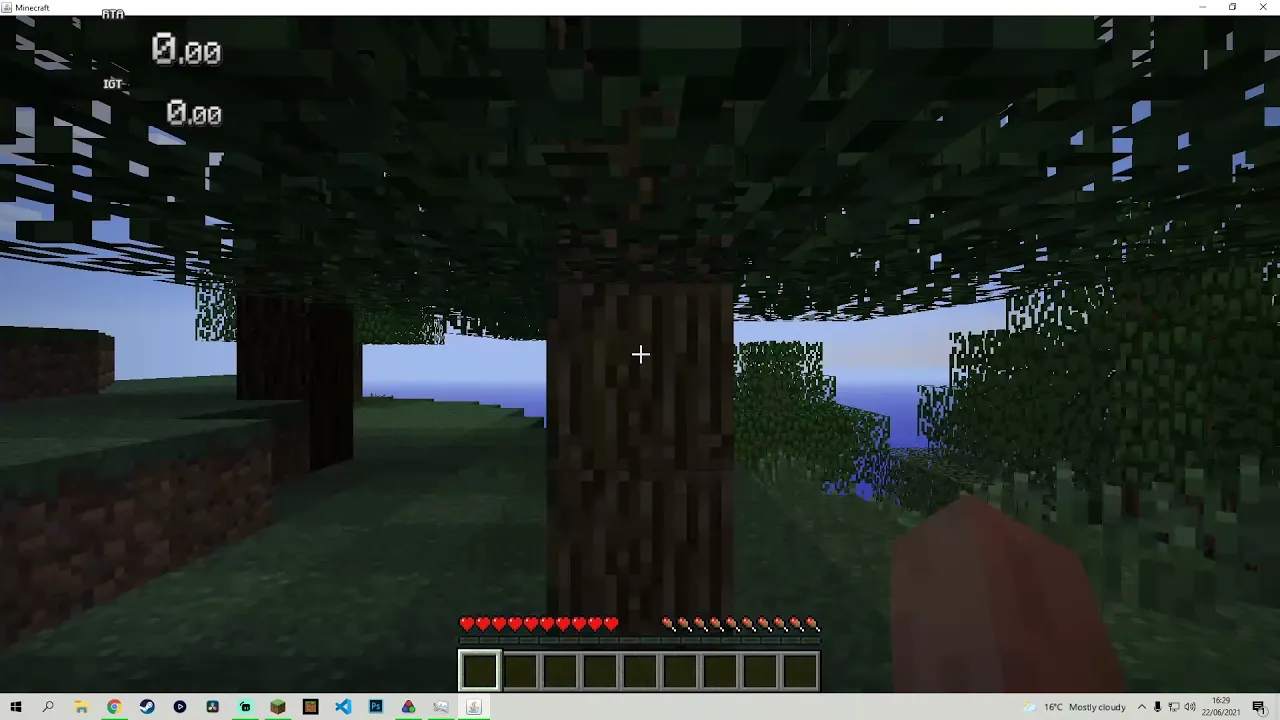 All Minecraft Wood Logs in 10 Seconds (1.1)