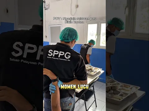 momen lucu ketika abangnya iseng sembunyikan tangan temannya ‼️‼️#sppg #lucu #kocak #komedi #shorts