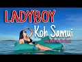 SEXY LADYBOY ON THE BEACH KOH SAMUI WITH SEXY BIKINI