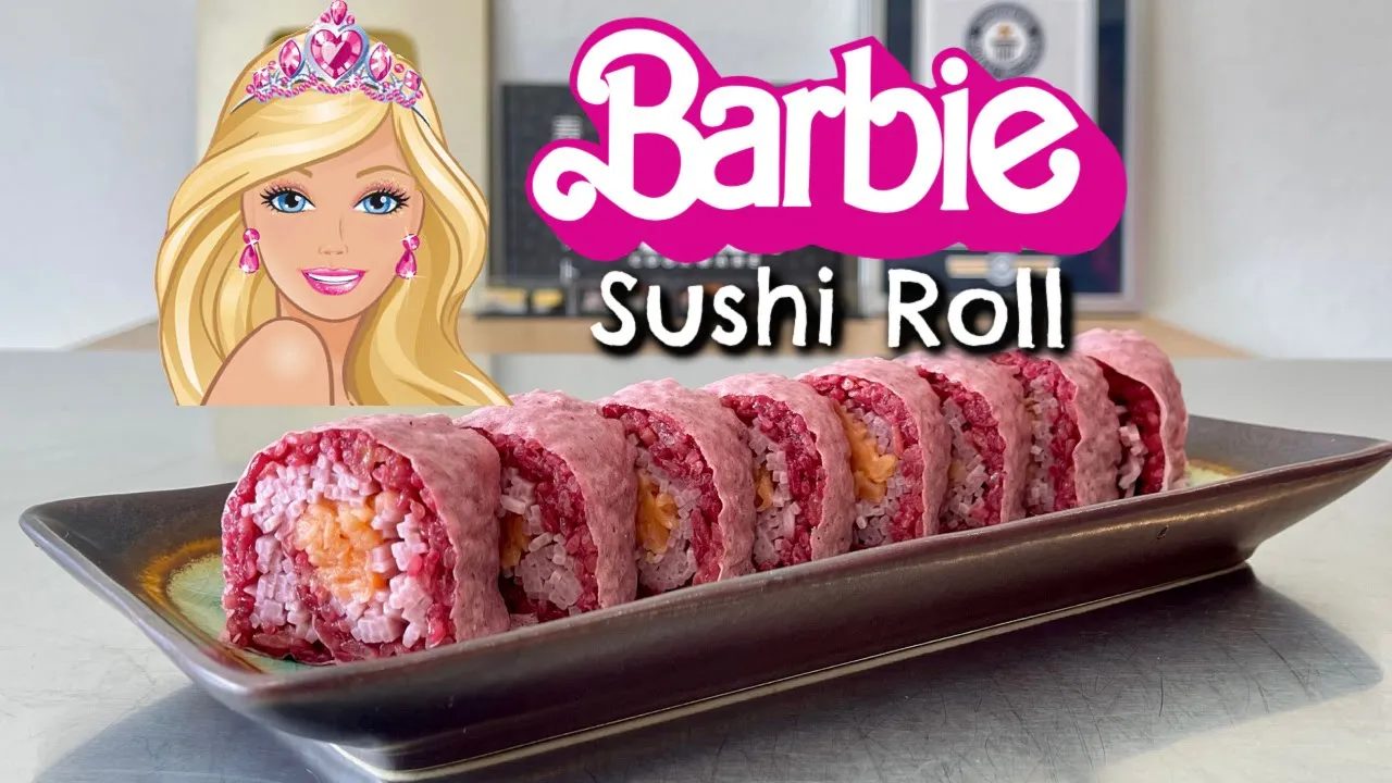 I Made 2 Barbie Sushi Rolls, Which One Do You Like More?