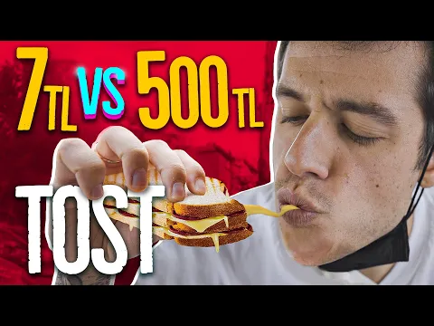 7TL Tost vs. 500TL Tost! (#SonradanGörme) YouTube video detay ve istatistikleri
