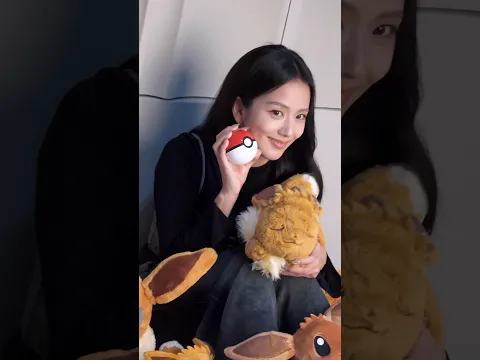 JISOO + Eevee = ❤️#JISOO #Pokemon30
