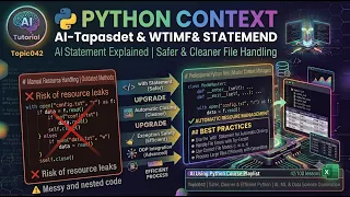 AI-Topic042 Using Context Managers with Statement in Python File Handling Best Practices