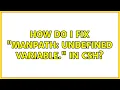 Ubuntu How do I fix MANPATH undefined variable in csh 2 Solutions