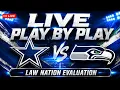 Cowboys vs Seahawks LIVE Play by Play Reactions Analysis