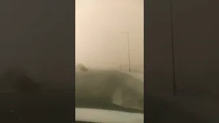 عاصفة تطرب مراكش ياربي تلطف 