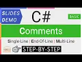 MASTER C Comments Single Line Multiline End of Line Comments in C Coding for Beginners