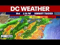 DC weather forecast Heat wave returns with high humidity