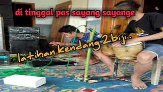 Download Latihan kendang 2 biji... di tinggal pas sayang\ MP3