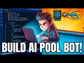 Build a React js 8 Ball Pool Snooker Game With AI Bot in Browser Using Konva js in TypeScript