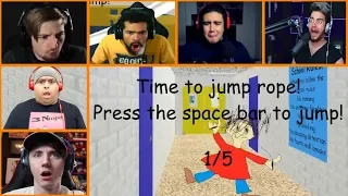lets players reaction to jump roping with playtime girl baldis basics in education and learning