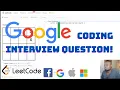 GOOGLE Coding Interview Question - Unique Number of Occurrences LeetCode