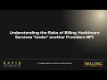The Financial Risks of Billing Under another Providers NPI