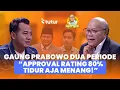 Lagu [FULL] Gaung Prabowo Dua Periode: Approval Rating 80% Gak Perlu Wapres, Tidur Aja Menang!