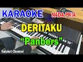 Download Lagu DERITAKU ll KARAOKE PANBERS ll SETELAH KULEPAS DIRIMU ll NADA PRIA E=DO