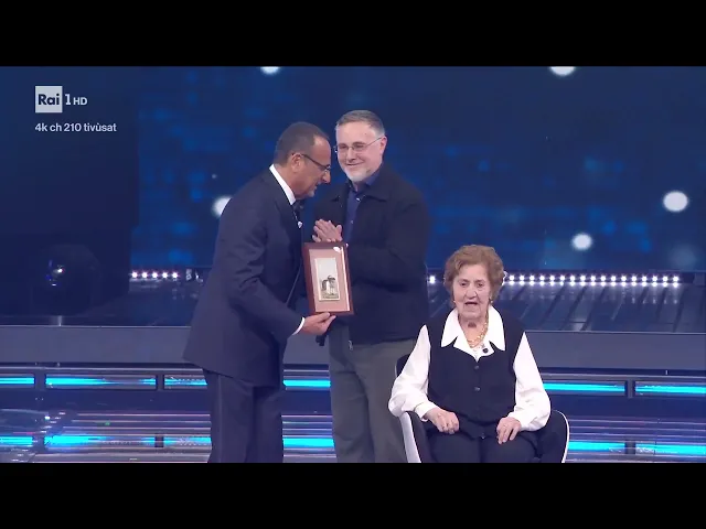 Sanremo 2026 - Gianna Capaldi Pratesi, tra le prime donne a votare