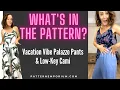 Download Lagu What's In The Pattern | Palazzo pants \u0026 cami sewing patterns