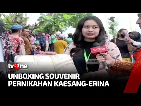 Souvenir Berkualitas Pernikahan Kaesang dan Erina