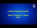 Don't Know Much - Aaron Neville and Linda Ronstadt (Lyrics Video)
